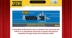 Desktop Screenshot of actingwithoutboundaries.org